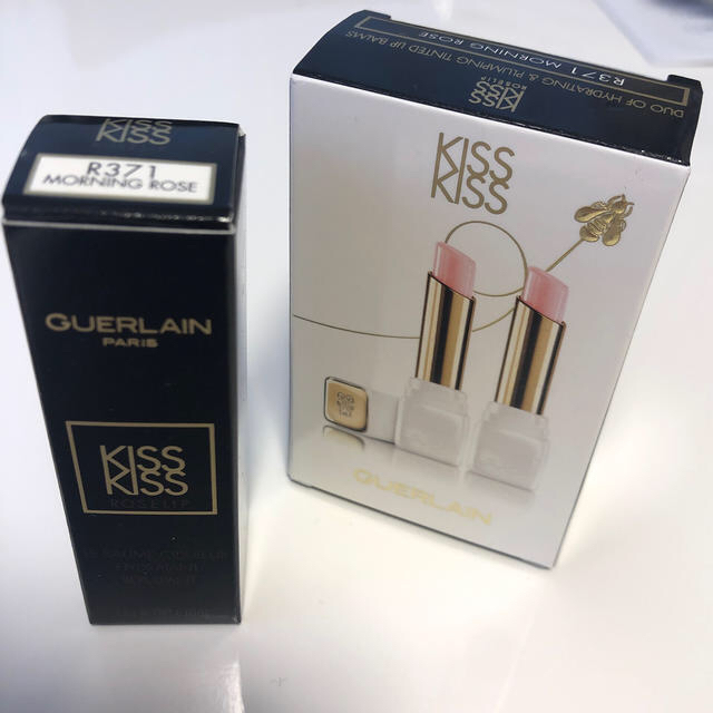 GUERLAIN(ゲラン)のお値下げ★ゲラン★キスキスローズリップR371 コスメ/美容のスキンケア/基礎化粧品(リップケア/リップクリーム)の商品写真