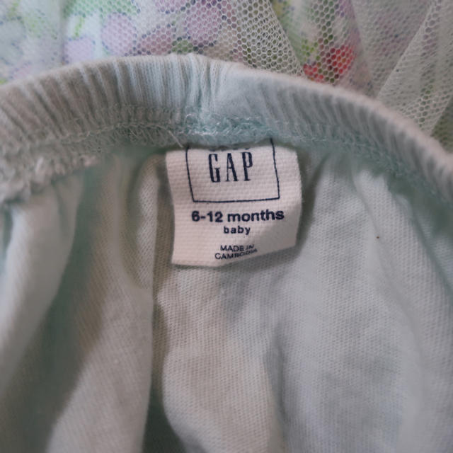 babyGAP(ベビーギャップ)の【Y様専用】花柄チュールワンピース キッズ/ベビー/マタニティのベビー服(~85cm)(ワンピース)の商品写真