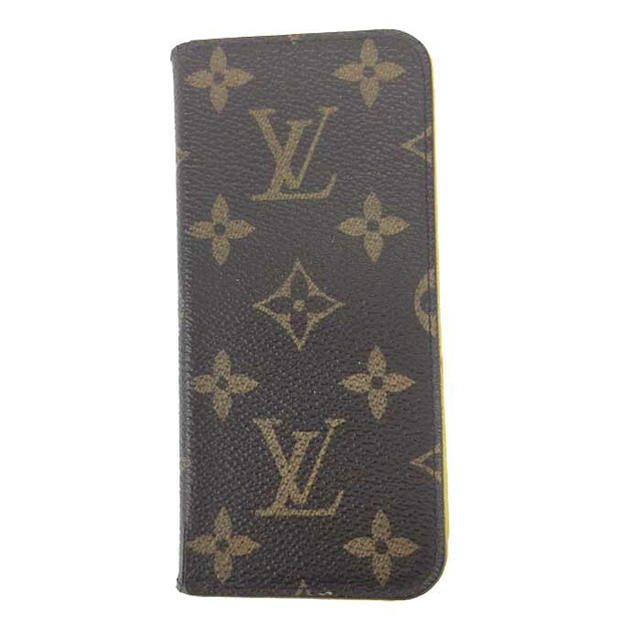 LOUIS VUITTON - ルイヴィトン VUITTON フォリオ モノグラム iPhone7ケースの通販