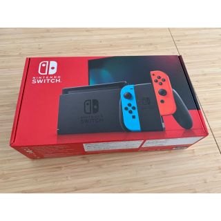 ニンテンドースイッチ(Nintendo Switch)のNintendo Switch JOY-CON(L) ネオンブルー/(R) ネオ(家庭用ゲーム機本体)