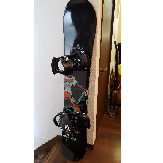 RIDE　snowboard +burton ブーツセットボード