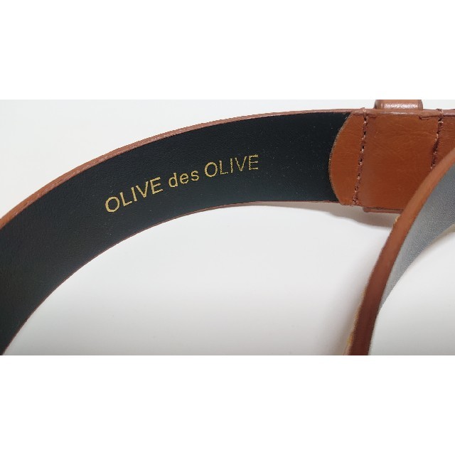 OLIVEdesOLIVE(オリーブデオリーブ)のOLIVE des OLIVE 刺繍ベルト レディースのファッション小物(ベルト)の商品写真