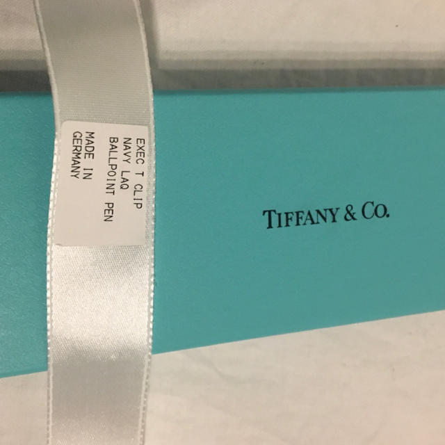 Tiffany & Co.(ティファニー)のmaco様専用ページ　新品　Tifanyエグゼクティブ Tクリップボールペン インテリア/住まい/日用品の文房具(ペン/マーカー)の商品写真