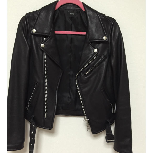 贈り物 NINE - NINE レザーJK♡お値下げしました ライダースジャケット