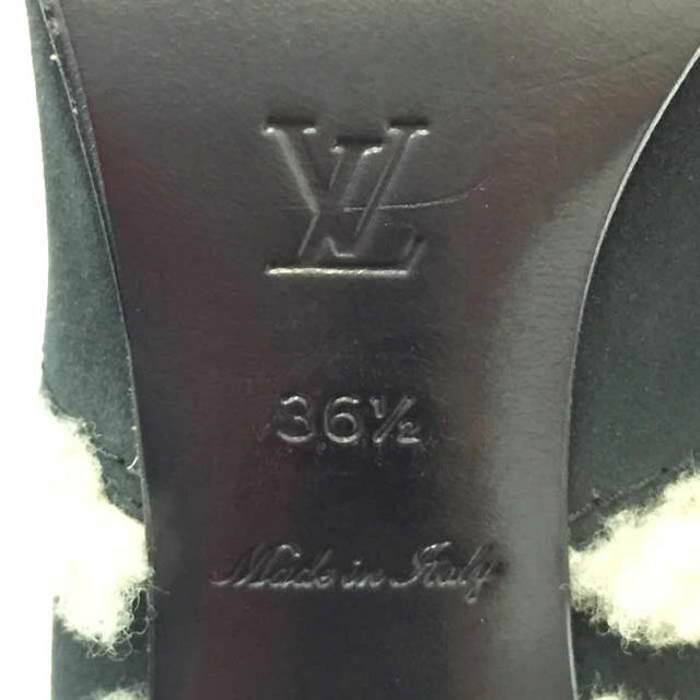 ルイヴィトン LOUIS VUITTON ロングブーツ 約23.5cm ブラック 3