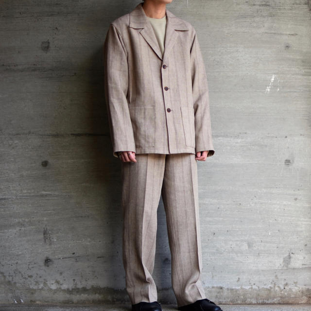 ホットセール COMOLI - auralee 19ss セットアップ サイズ3 テーラード ...