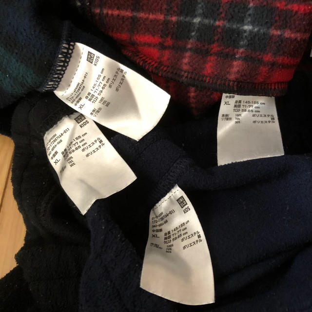 UNIQLO(ユニクロ)のユニクロ パジャマセット フリースセット 2点 スウェットセット1点 他 キッズ/ベビー/マタニティのキッズ服男の子用(90cm~)(パジャマ)の商品写真