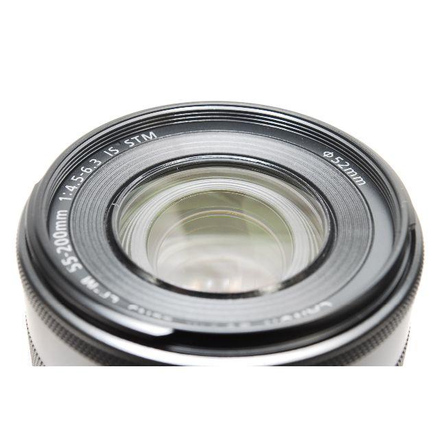 ★新品★Canon EF-M55-200 F4.5-6.3 IS STM BK