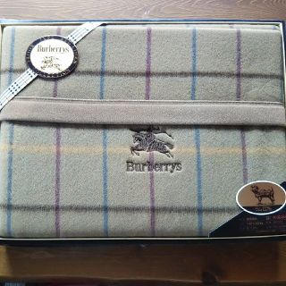 バーバリー(BURBERRY)の新品 バーバリー  純毛毛布  (毛布)