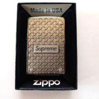 シュプリーム(Supreme)の19Supreme Diamond Plate Zippoジッポライター(その他)