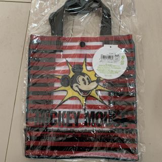 ディズニー(Disney)のミッキー☆クリアランチバッグ(弁当用品)