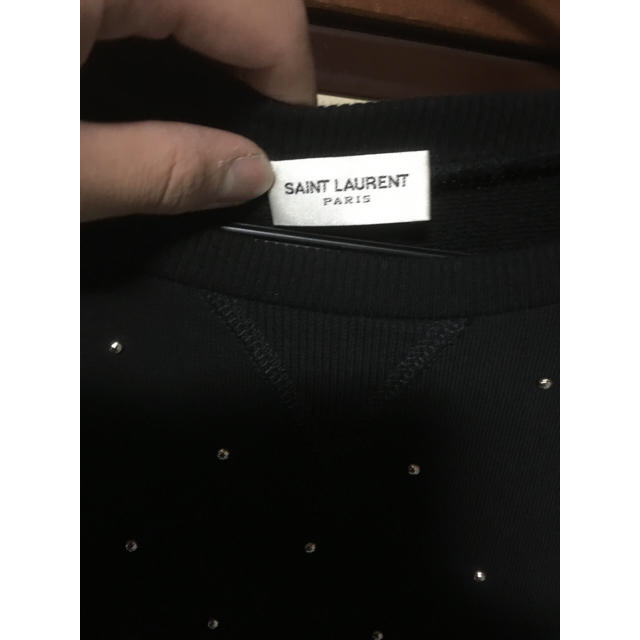 Saint Laurent(サンローラン)のサンローラン パリ saint laurent paris スタッズ スウェット メンズのトップス(スウェット)の商品写真