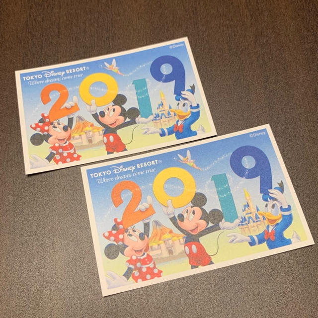 Disney(ディズニー)のディズニー　ペアチケット　大人 チケットの施設利用券(遊園地/テーマパーク)の商品写真