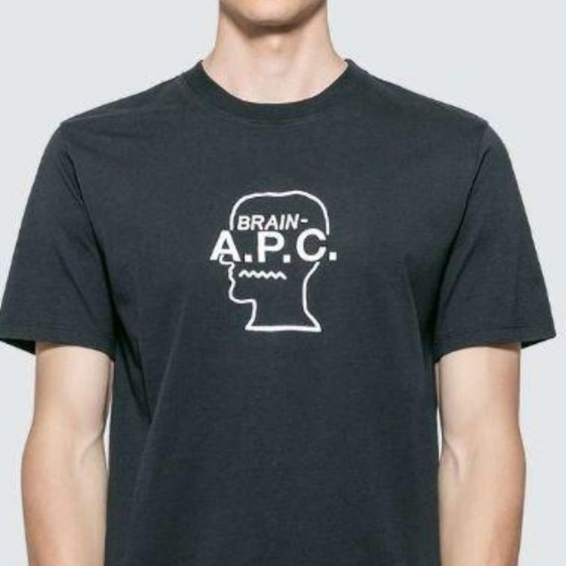 A.P.C(アーペーセー)の19FW A.P.C. x Brain Dead 黒 サイズL メンズのトップス(Tシャツ/カットソー(半袖/袖なし))の商品写真