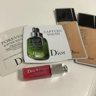 ディオール(Dior)のDior サンプルセット　5点(リップグロス)