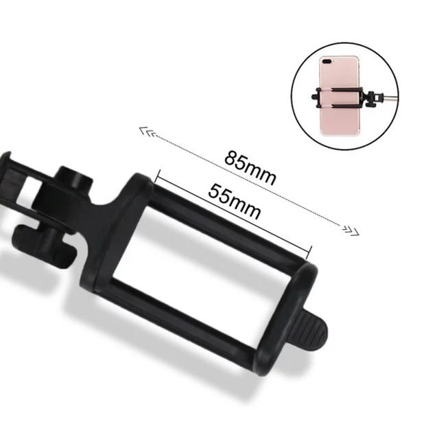 自撮り棒　先発棒　コンパクト　三脚スタンド スマホ/家電/カメラのスマホアクセサリー(自撮り棒)の商品写真