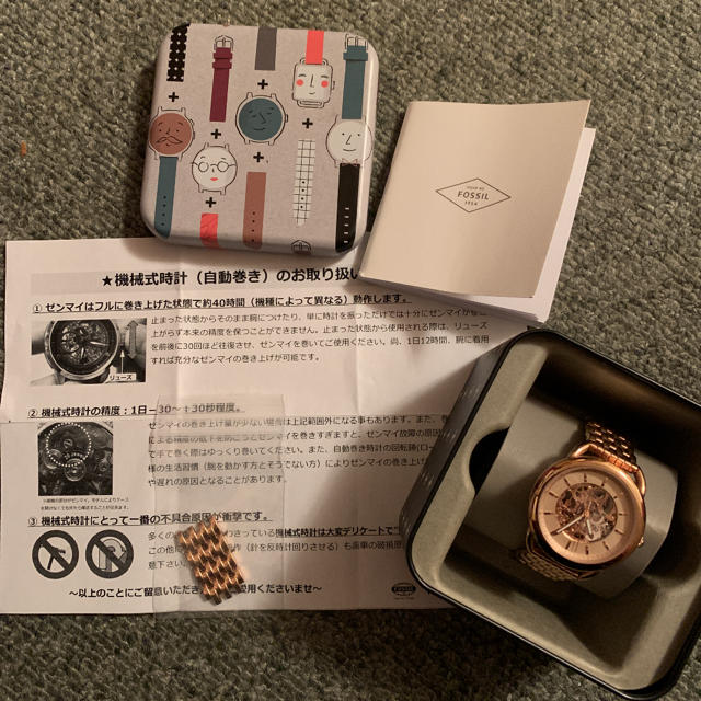 FOSSIL(フォッシル)のfossil腕時計 自動巻き レディースのファッション小物(腕時計)の商品写真