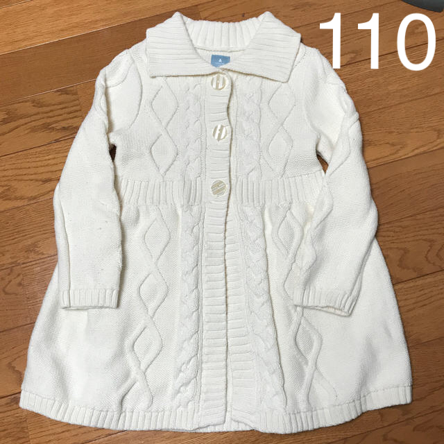 babyGAP(ベビーギャップ)のみいさま専用です！baby Gap ニットカーディガン 110サイズ キッズ/ベビー/マタニティのキッズ服女の子用(90cm~)(カーディガン)の商品写真