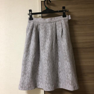 テチチ(Techichi)のテチチ♥花柄レーススカート(ひざ丈スカート)