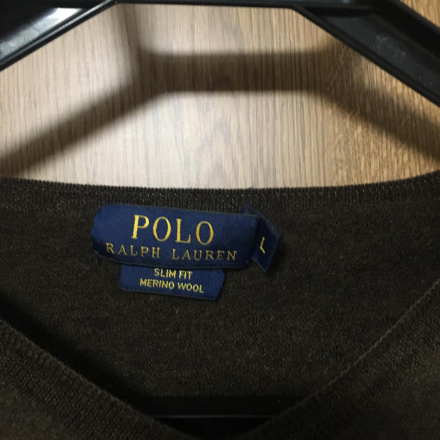 POLO RALPH LAUREN(ポロラルフローレン)の【POLO】刺繍ワンポイントウールニットセーター レディースのトップス(ニット/セーター)の商品写真