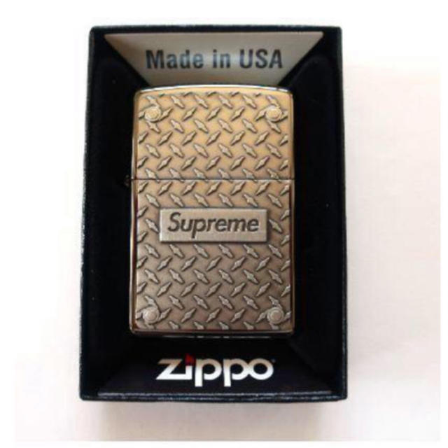 19Supreme Diamond Plate Zippoジッポライターアクセサリー