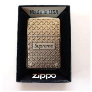 シュプリーム(Supreme)の19Supreme Diamond Plate Zippoジッポライター(その他)