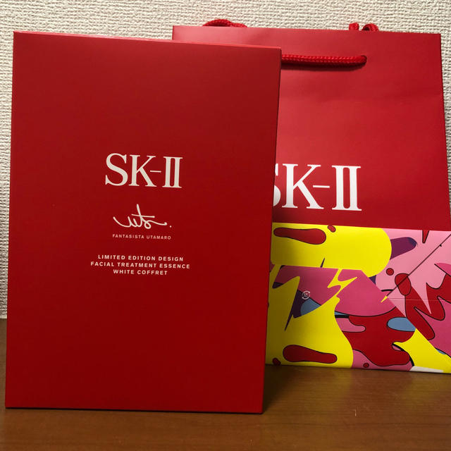 sk-II フェイシャル トリートメント エッセンス クリスマスコフレレッド