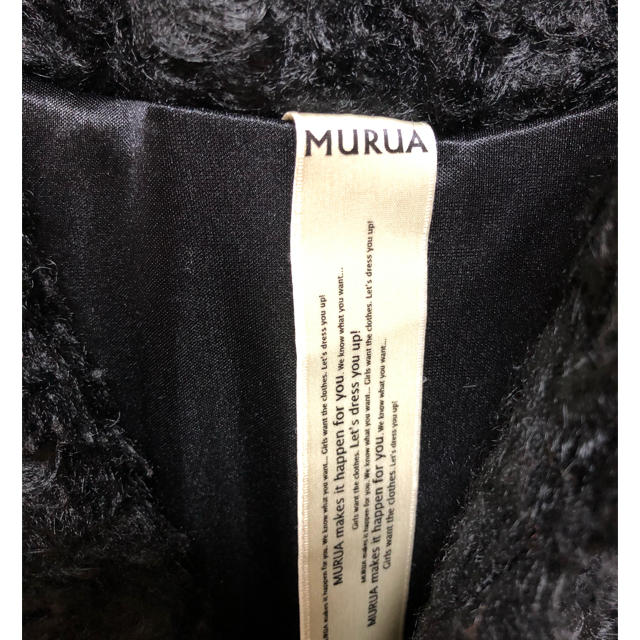 MURUA(ムルーア)のmurua プードルファーコート レディースのジャケット/アウター(毛皮/ファーコート)の商品写真