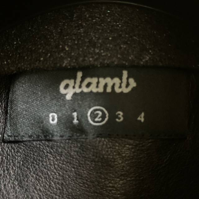 glamb - ブレインレザーレザージャケット 岩ちゃん ライダース glamb - ブレインレザーレザージャケット 岩ちゃん ライダース