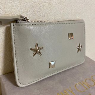 ジミーチュウ(JIMMY CHOO)の【新品 箱付き】JIMMY CHOO NANCY コインケース CHALK(コインケース)