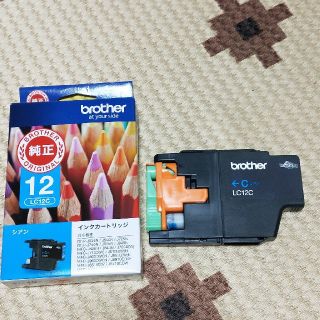 ブラザー(brother)のbrother ブラザー LC12C 純正(PC周辺機器)