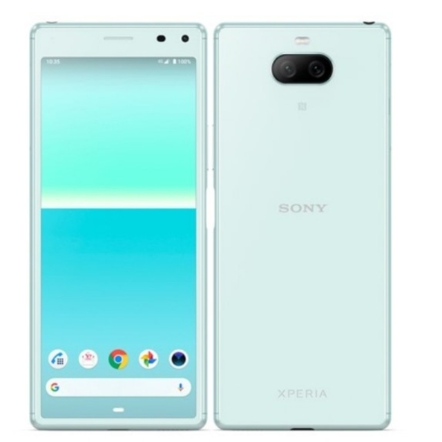 【SIMフリー】Xperia8　ブルー