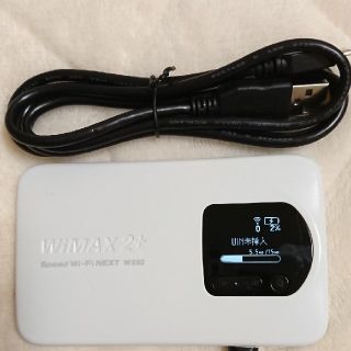 エヌイーシー(NEC)のWiMAX 2+ Speed Wi-Fi NEXT Wx02(PC周辺機器)