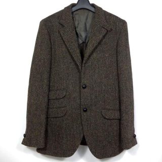 ハリスツイード(Harris Tweed)のPPFM ハリスツイード ヘリンボーン ジャケット L HARRIS TWEED(テーラードジャケット)