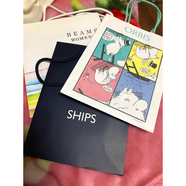 SHIPS(シップス)のショッパー レディースのバッグ(ショップ袋)の商品写真