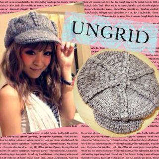 アングリッド(Ungrid)のungridニットキャスケット(キャスケット)