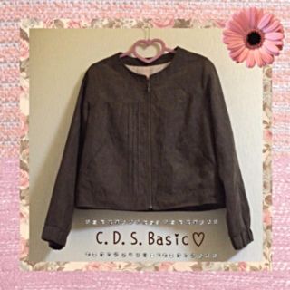 クレドソル(CLEF DE SOL)のC.D.S.Basic ♡ ジャケット(ノーカラージャケット)