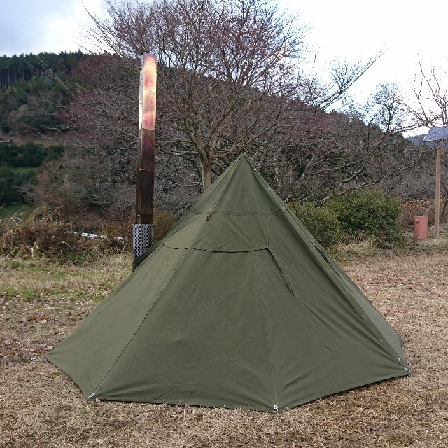 ポーランド軍ポンチョテント一式 サイズ1 パップテントの通販 by 軍幕's shop｜ラクマ