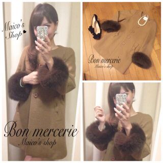 アナトリエ(anatelier)のBonmercerie♡foxコート(ロングコート)