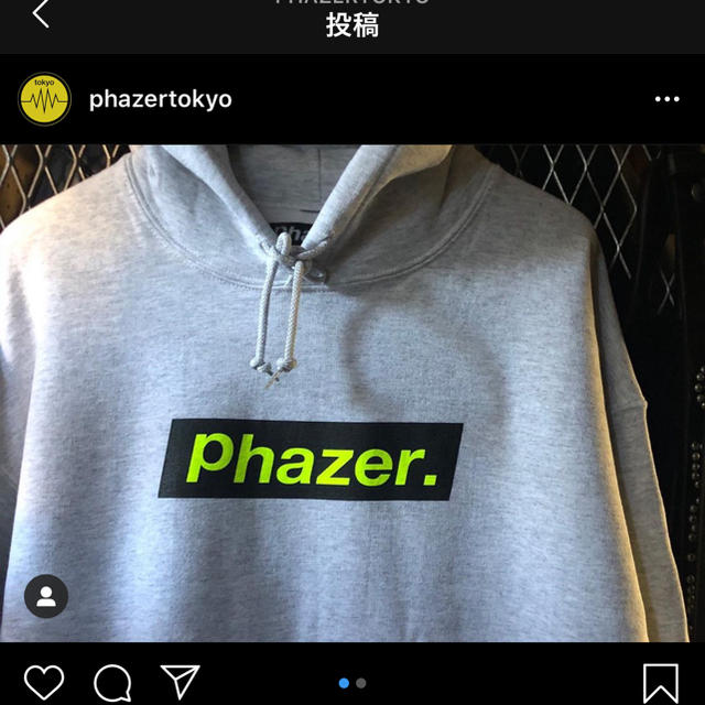 Phazer Tokyo パーカー