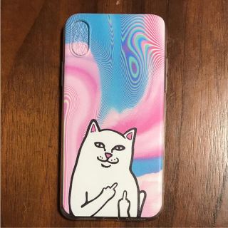 【新品未使用】RIPNDIP カラフル iPhoneXケース(iPhoneケース)