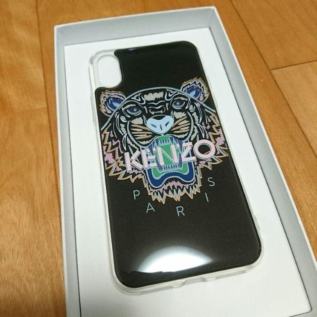 正規品 【KENZO】iPhoneXS/Xケース　ブラックピンク文字 1