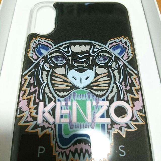 正規品 【KENZO】iPhoneXS/Xケース　ブラックピンク文字 2