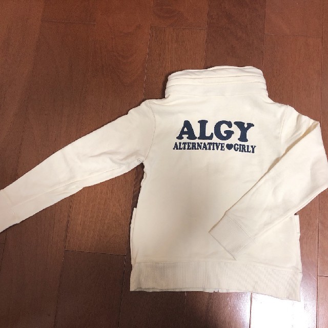 ALGYのパーカー キッズ/ベビー/マタニティのキッズ服女の子用(90cm~)(ジャケット/上着)の商品写真