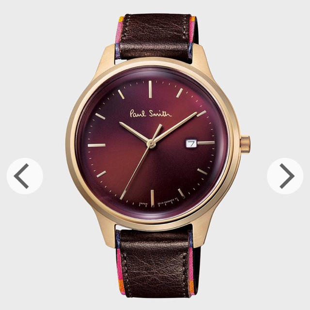 新年の贈り物  ポールスミス Paul 完売品 新作 腕時計  ワインレッド Smith 腕時計(アナログ)
