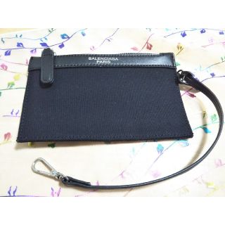 バレンシアガ(Balenciaga)のバレンシアガ BALENCIAGA ポーチ 付属 カバ 黒 お買い得 キャンバス(ポーチ)