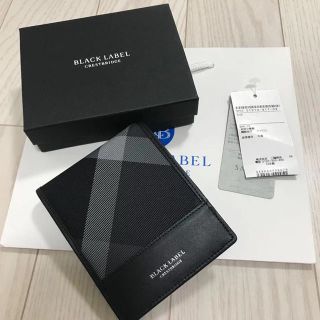 ブラックレーベルクレストブリッジ(BLACK LABEL CRESTBRIDGE)の新品　ブラック　レーベル　クレストブリッジ　二つ折り財布(折り財布)