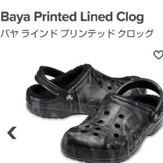 クロックス(crocs)のcrocs 未使用ライナー付きクロッグ(サンダル)