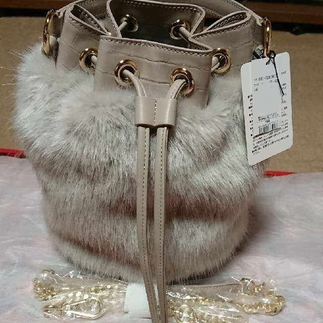 新品未使用 ピンキー&ダイアン ファークロコバケツ巾着 | フリマアプリ ラクマ