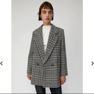 マウジー(moussy)のMIDDLE LENGTH CHECK コート(その他)